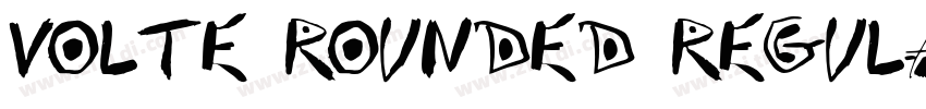 Volte Rounded Regula字体转换 Volte Rounded Regula字体转换